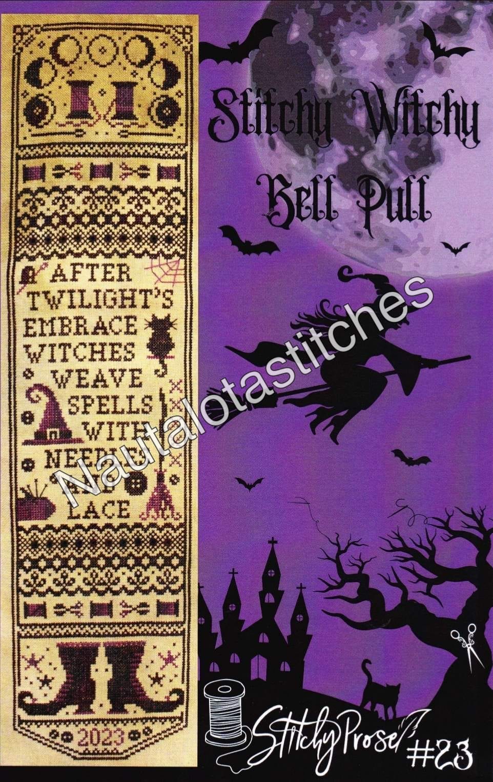 Stitchy Witchy Bell Pull