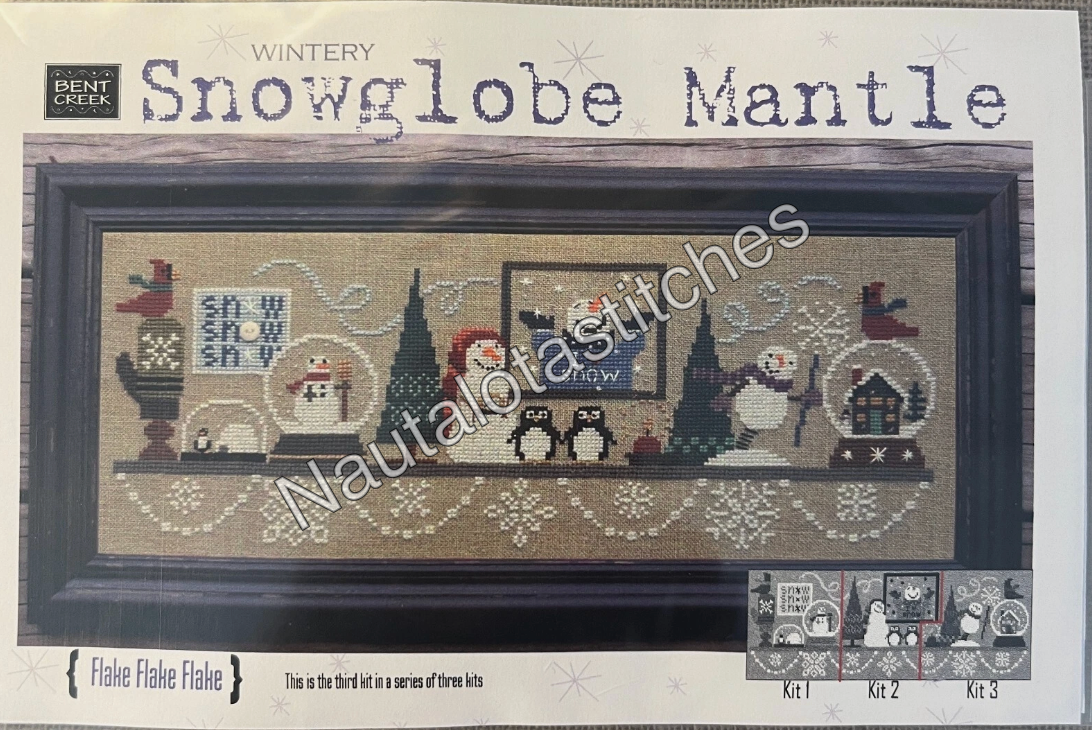 Wintery Snowglobe Mantle