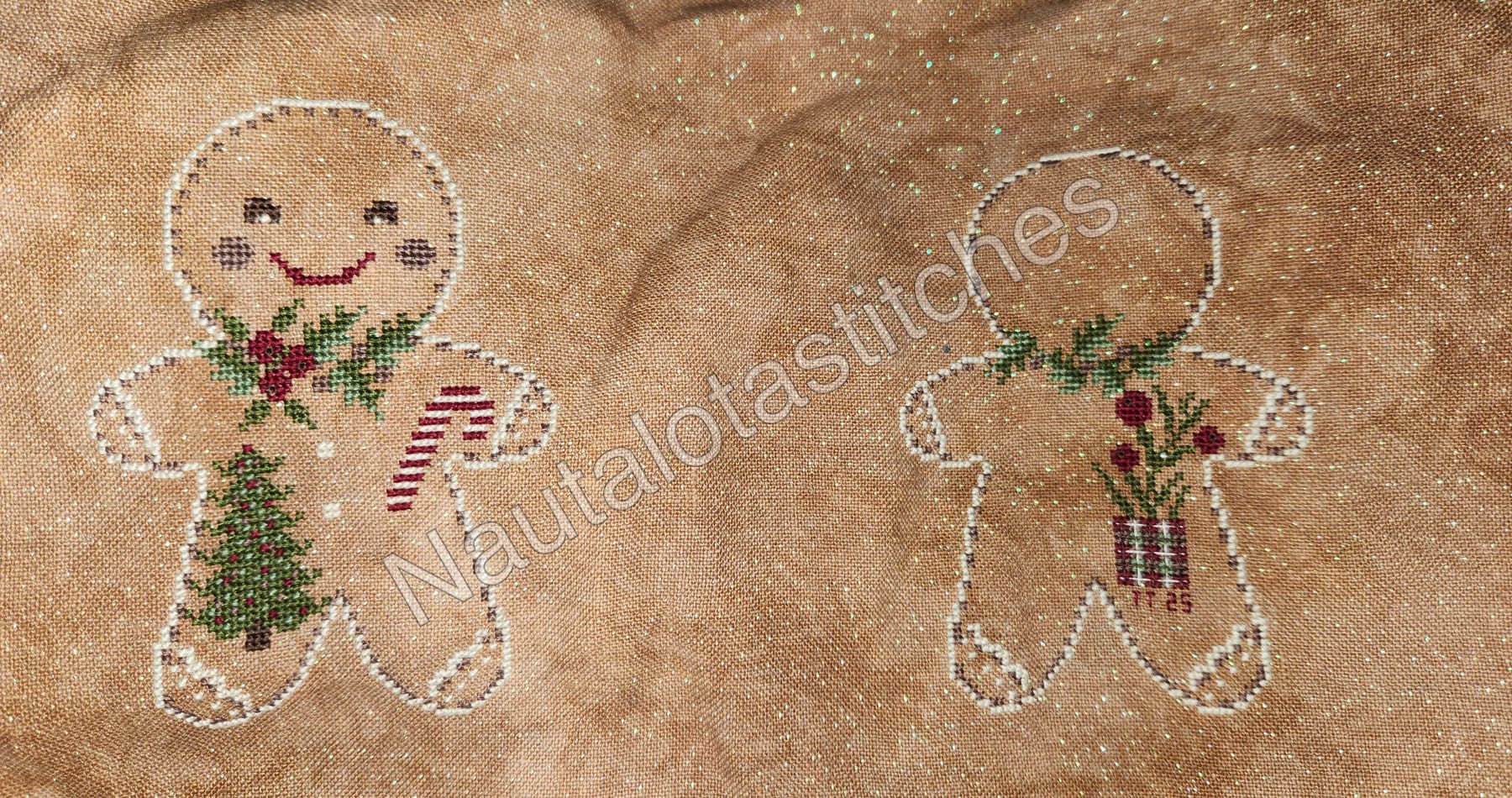 Gingerbread Man Needlebook
