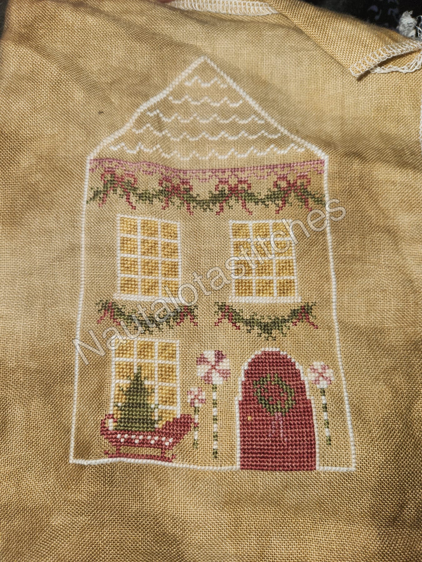Gingerbread Needlebook