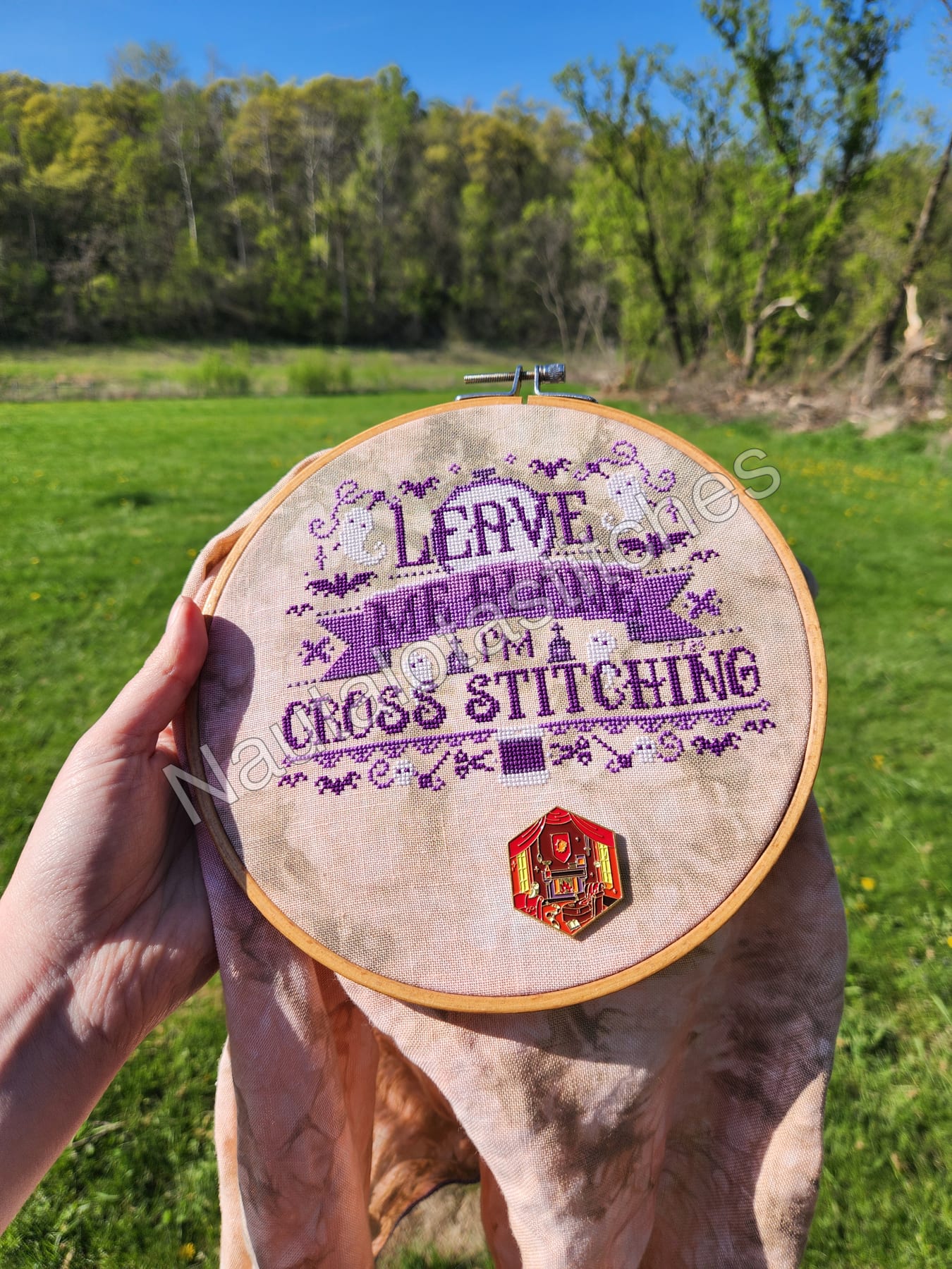Leave Me Alone I'm Cross Stitching