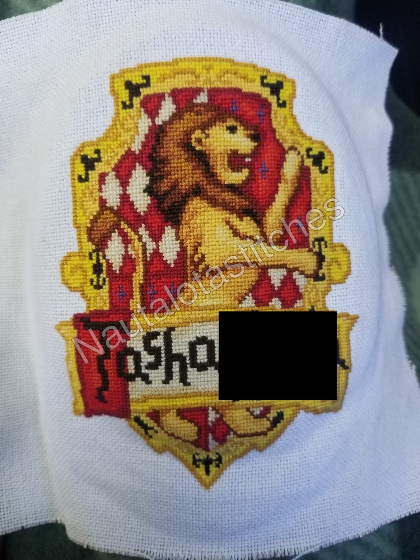Gryffindor Name Tag (Maiden Name)