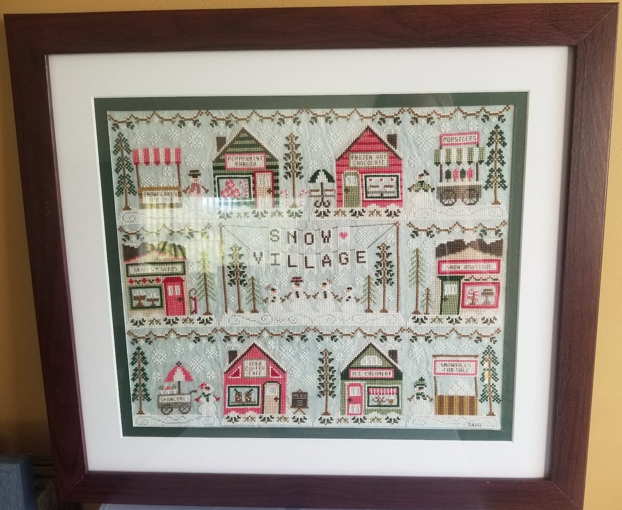 Framing a Finished Piece