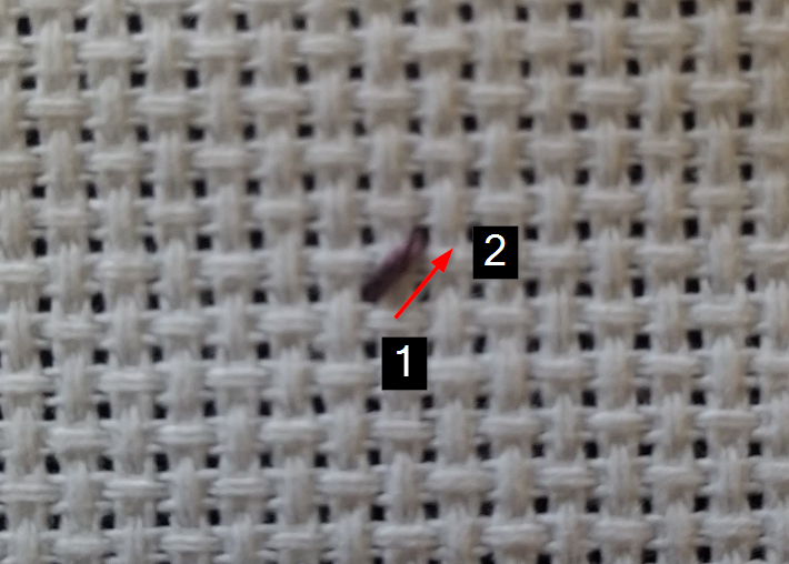 Needle position 1 to 2