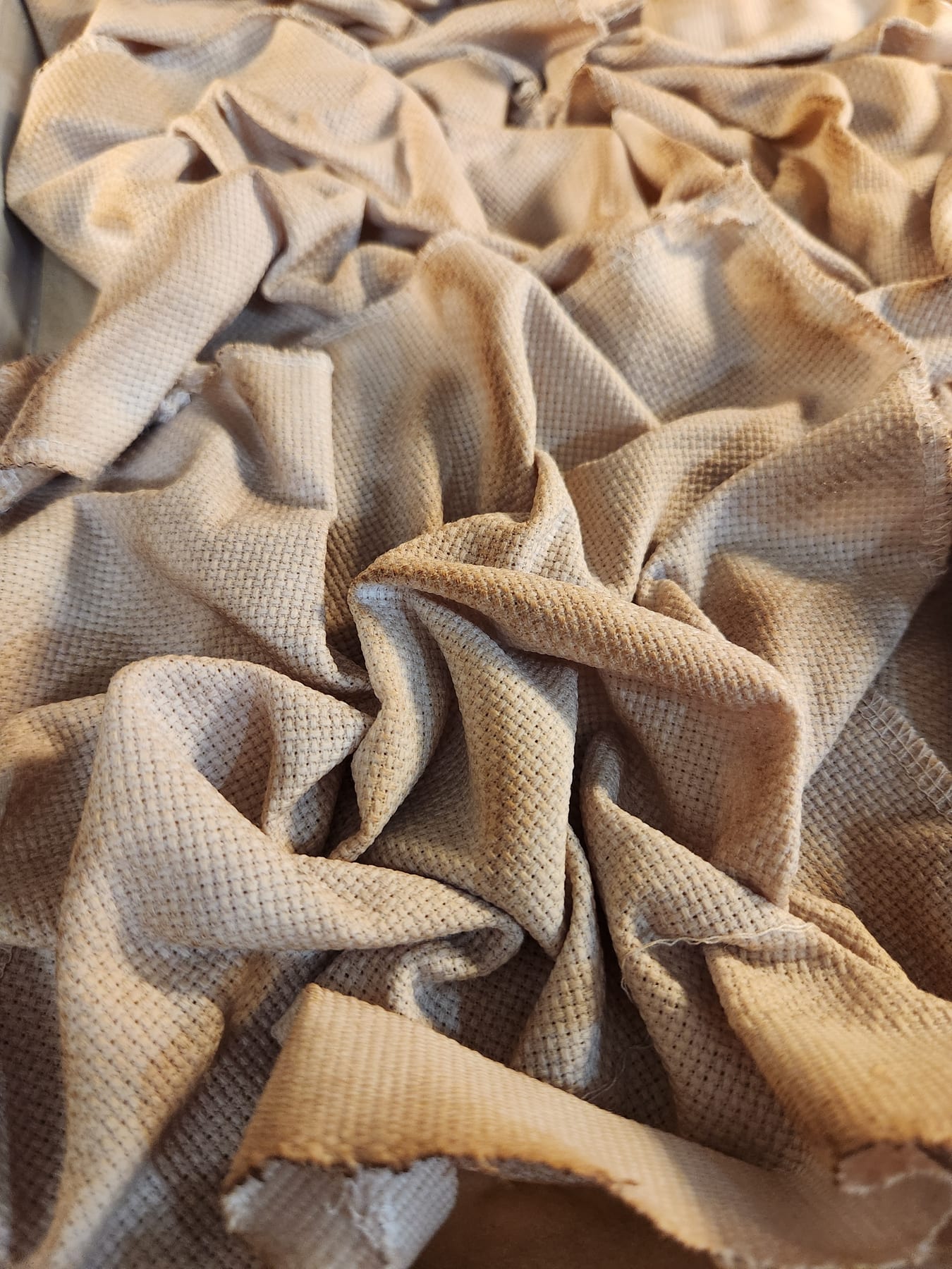 Tea & Coffee Dying Fabric